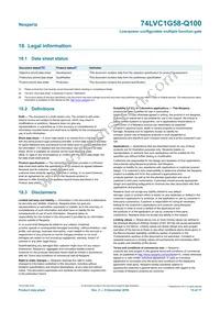 74LVC1G58GW-Q100H Datasheet Page 15