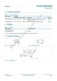 74LVC1G66GV-Q100 Datasheet Page 2