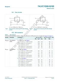 74LVC1G66GV-Q100 Datasheet Page 6