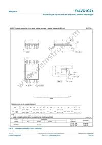 74LVC1G74GD/S470 Datasheet Page 15