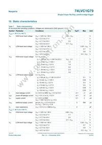 74LVC1G79GF Datasheet Page 6