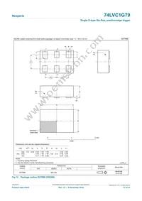 74LVC1G79GF Datasheet Page 13