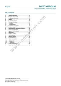 74LVC1G79GW-Q100H Datasheet Page 15