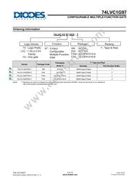 74LVC1G97FZ4-7 Datasheet Page 9