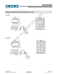 74LVC1G97FZ4-7 Datasheet Page 11