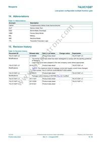 74LVC1G97GN Datasheet Page 18