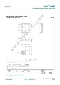 74LVC1G98GN Datasheet Page 16