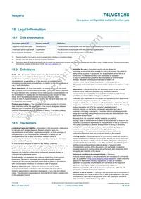 74LVC1G98GN Datasheet Page 18