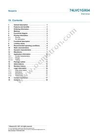 74LVC1GX04GV Datasheet Page 18