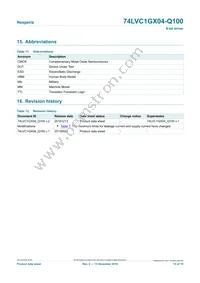 74LVC1GX04GV-Q100H Datasheet Page 15