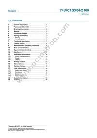 74LVC1GX04GV-Q100H Datasheet Page 18