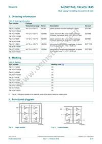 74LVC1T45GN Datasheet Page 2