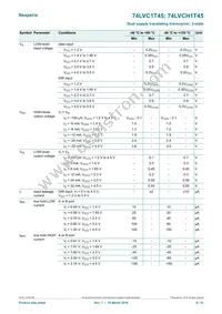 74LVC1T45GN Datasheet Page 6