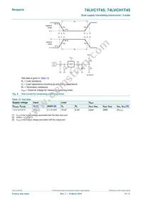 74LVC1T45GN Datasheet Page 15