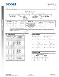 74LVC240AQ20-13 Datasheet Page 2