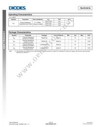 74LVC241AT20-13 Datasheet Page 5