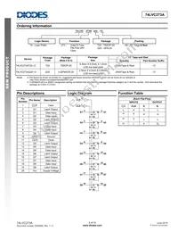 74LVC273AT20-13 Datasheet Page 2