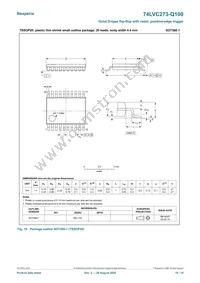 74LVC273D-Q100J Datasheet Page 10