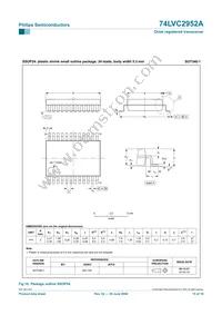 74LVC2952APW Datasheet Page 15