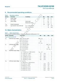 74LVC2G00DC-Q100H Datasheet Page 4