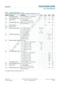 74LVC2G00DC-Q100H Datasheet Page 5