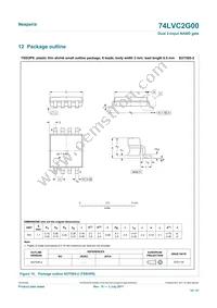 74LVC2G00GD Datasheet Page 10