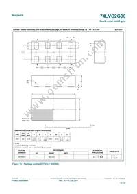 74LVC2G00GD Datasheet Page 12