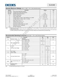 74LVC2G07FW4-7 Datasheet Page 3