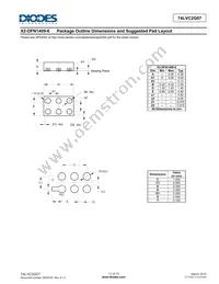 74LVC2G07FW4-7 Datasheet Page 11
