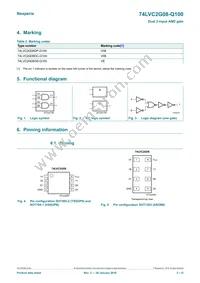 74LVC2G08DC-Q100H Datasheet Page 2