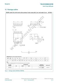 74LVC2G08DC-Q100H Datasheet Page 8