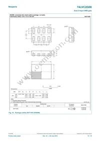 74LVC2G08GN Datasheet Page 15