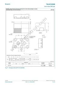 74LVC2G08GN Datasheet Page 16