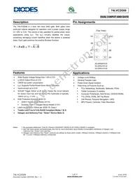 74LVC2G08HK3-7 Datasheet Cover