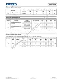 74LVC2G08HK3-7 Datasheet Page 5