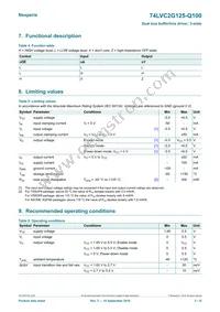 74LVC2G125DP-Q100H Datasheet Page 3