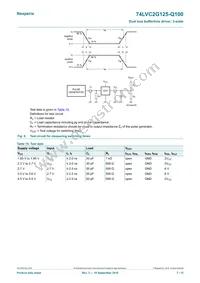 74LVC2G125DP-Q100H Datasheet Page 7