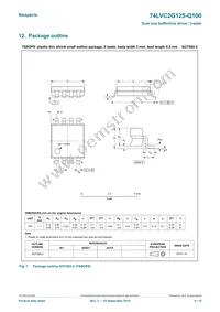 74LVC2G125DP-Q100H Datasheet Page 8