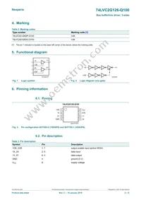 74LVC2G126DC-Q100H Datasheet Page 2