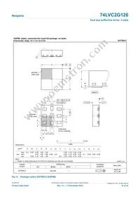 74LVC2G126GD/S470 Datasheet Page 16