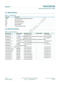 74LVC2G126GD/S470 Datasheet Page 19