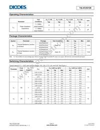 74LVC2G126HK3-7 Datasheet Page 5