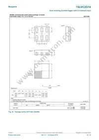 74LVC2G14GN Datasheet Page 16