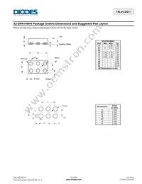 74LVC2G17FZ4-7 Datasheet Page 12