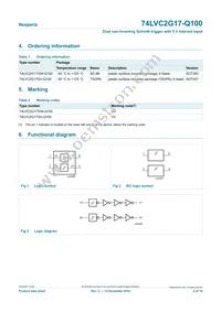 74LVC2G17GV-Q100H Datasheet Page 2