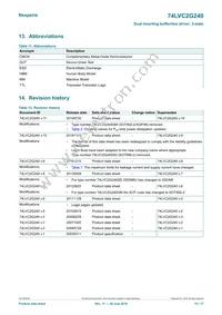 74LVC2G240GD Datasheet Page 15