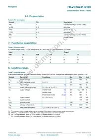 74LVC2G241DP-Q100H Datasheet Page 3