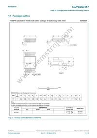 74LVC2G3157DPJ Datasheet Page 15