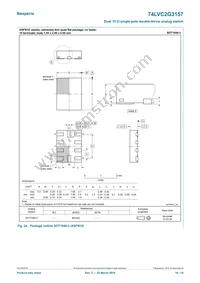 74LVC2G3157DPJ Datasheet Page 16