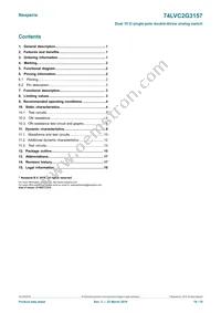 74LVC2G3157DPJ Datasheet Page 19